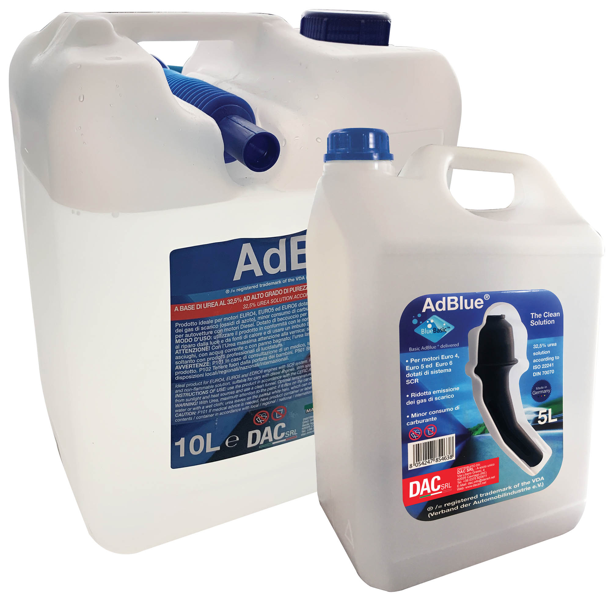 AdBlue® 10 liter - Inclusief Schenktuit!, ISO 22241 gecertificeerd, AUS32